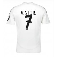 Dres Real Madrid Vinicius Junior #7 Domáci 2024-25 Krátky Rukáv